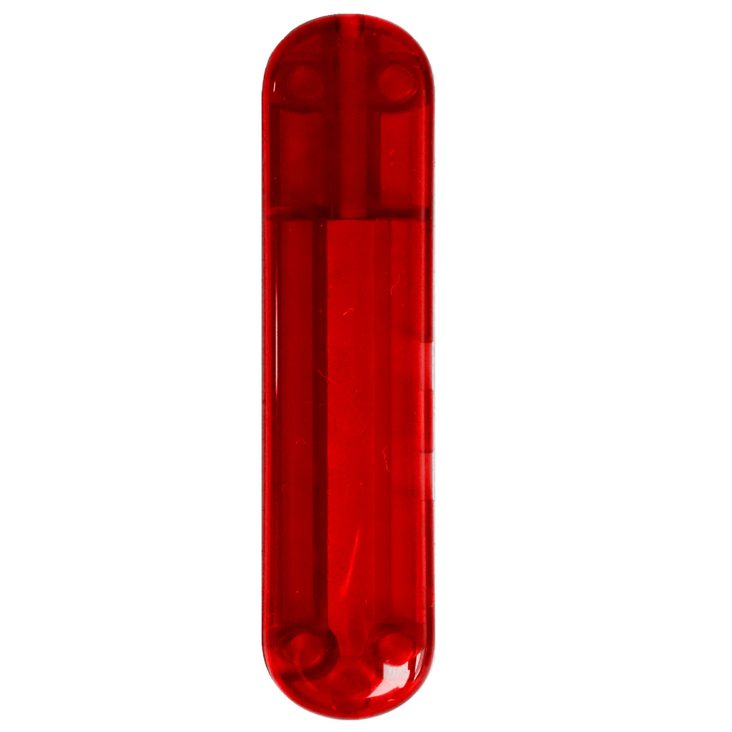 Victorinox Taschenmesser Ersatzschalen 58mm transparent rot