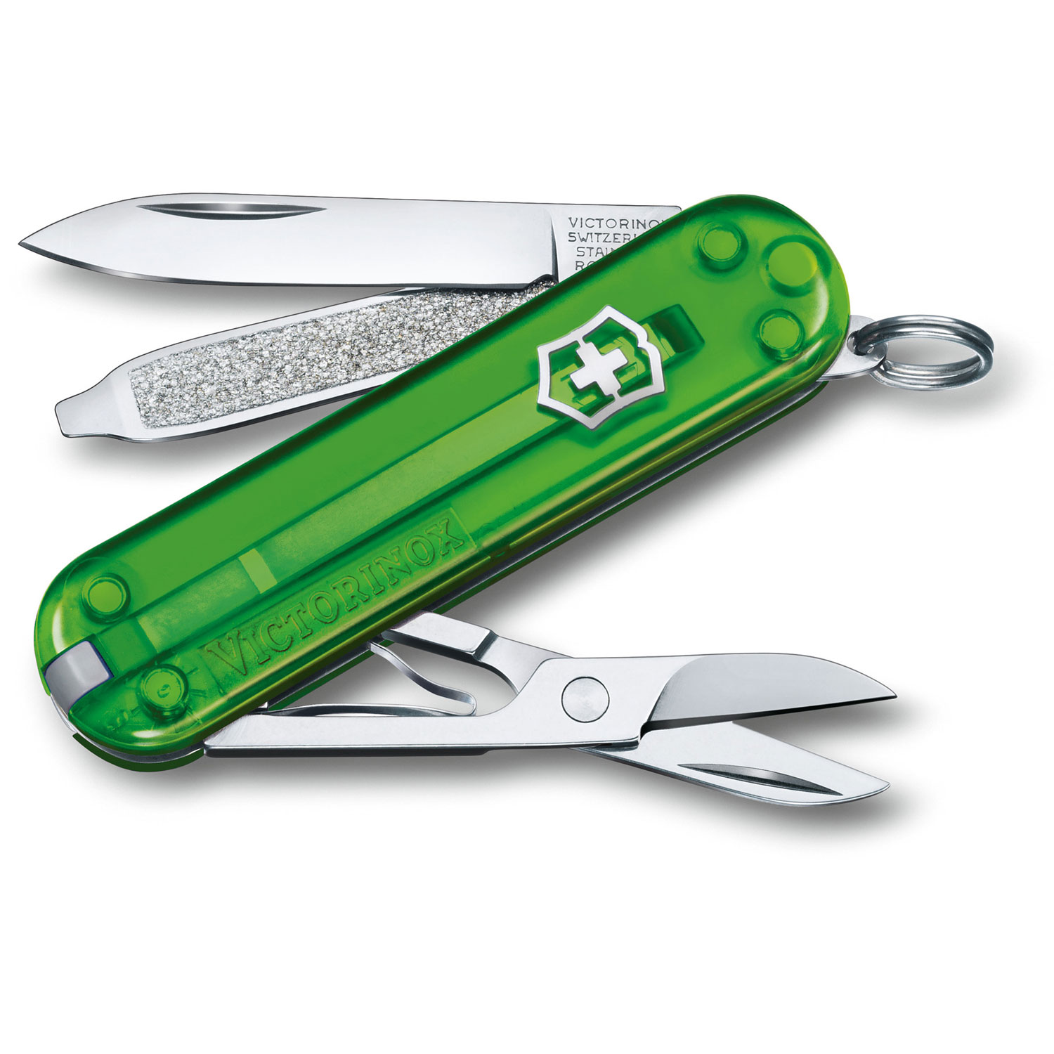 Victorinox Classic Colors Transparent Green Tea Victorinox Classic Colors Transparent Green Tea