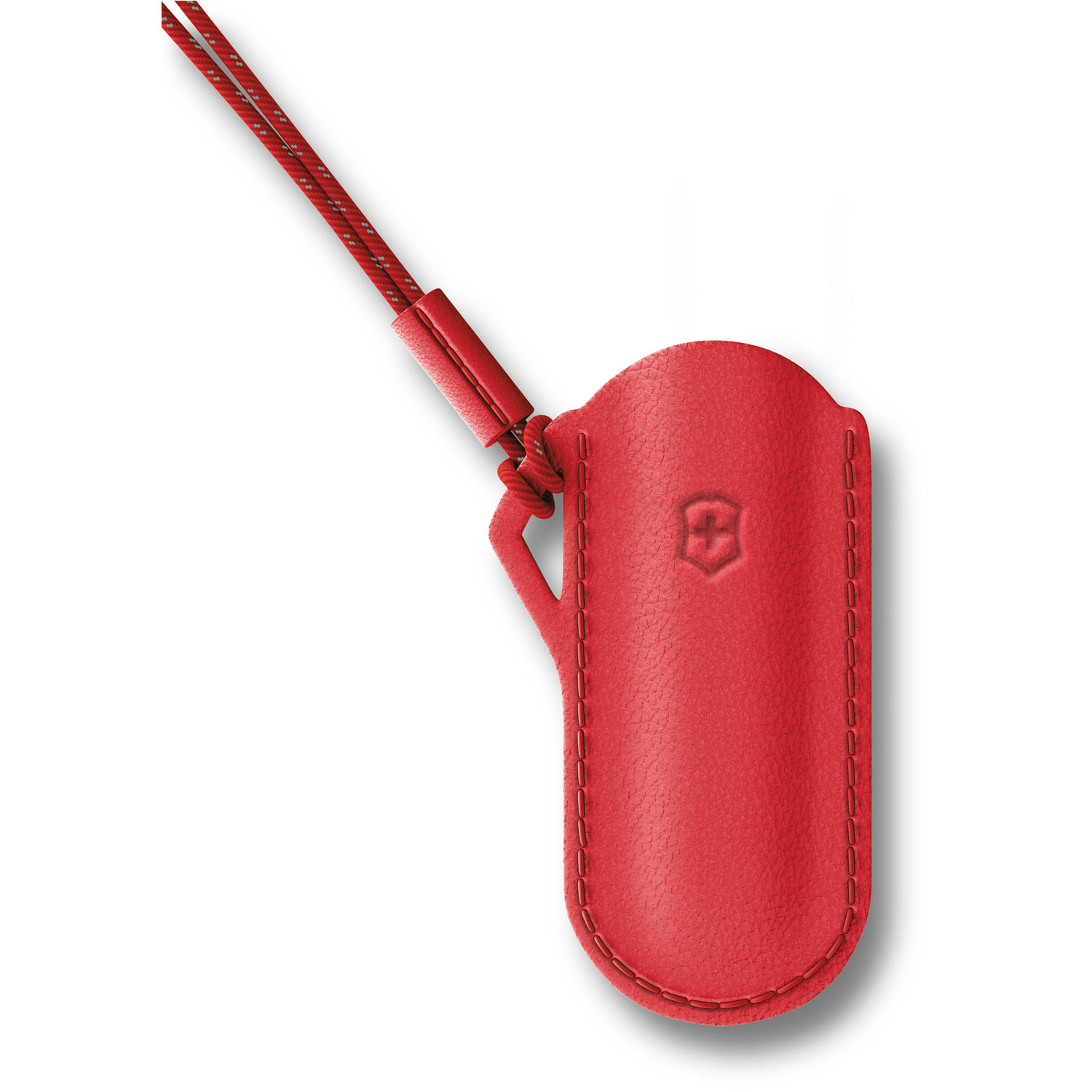 Leder-Etui rot für Victorinox Classic Colors