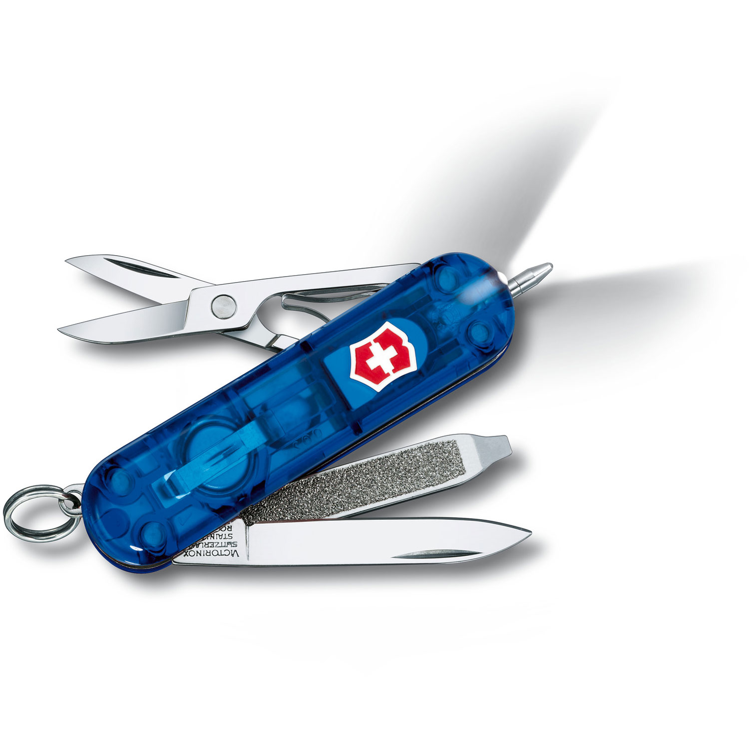 Victorinox Taschenmesser Signature Lite transparent blau Victorinox Taschenmesser Signature Lite transparent blau