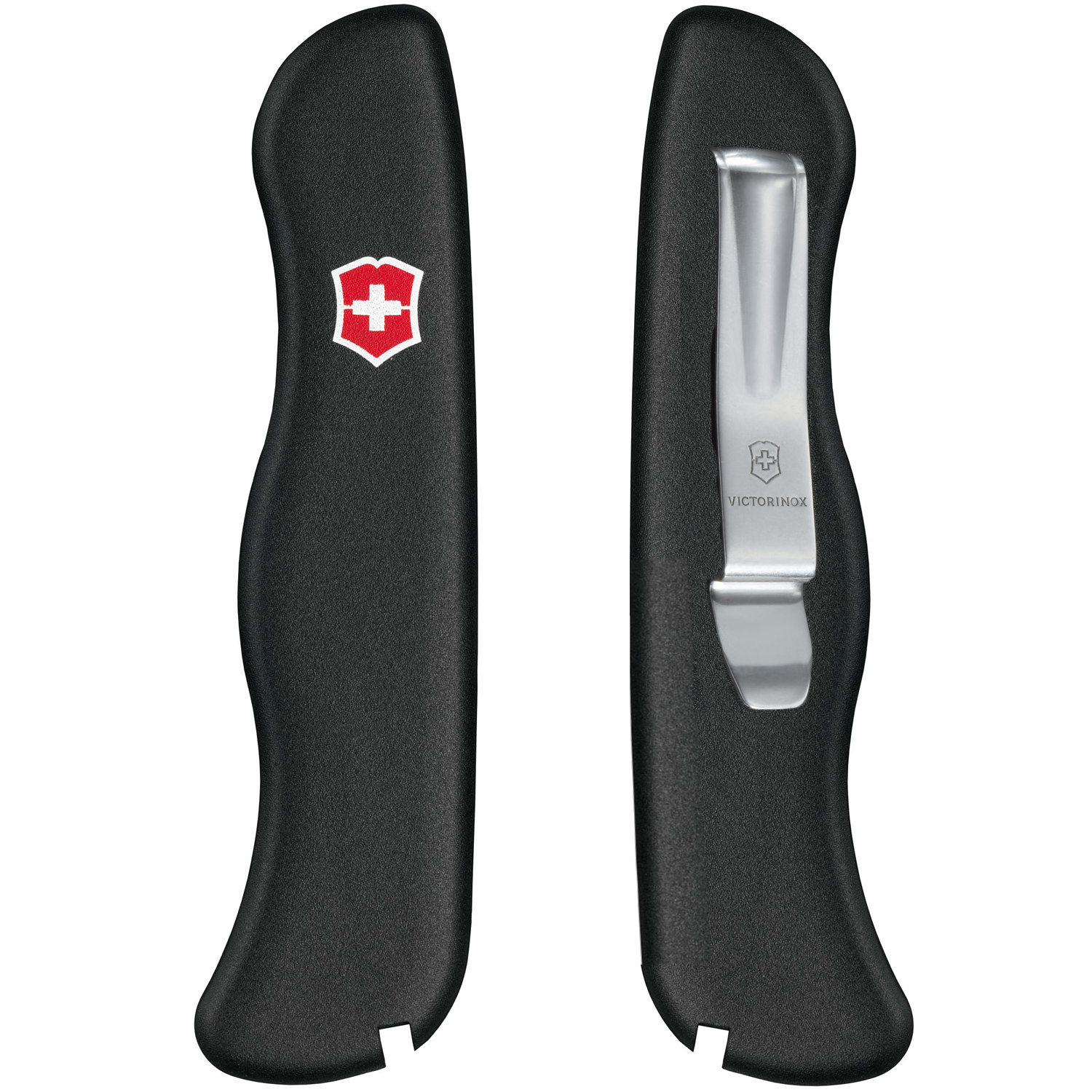 Victorinox Taschenmesser Ersatzschalen 111mm schwarz mit Clip