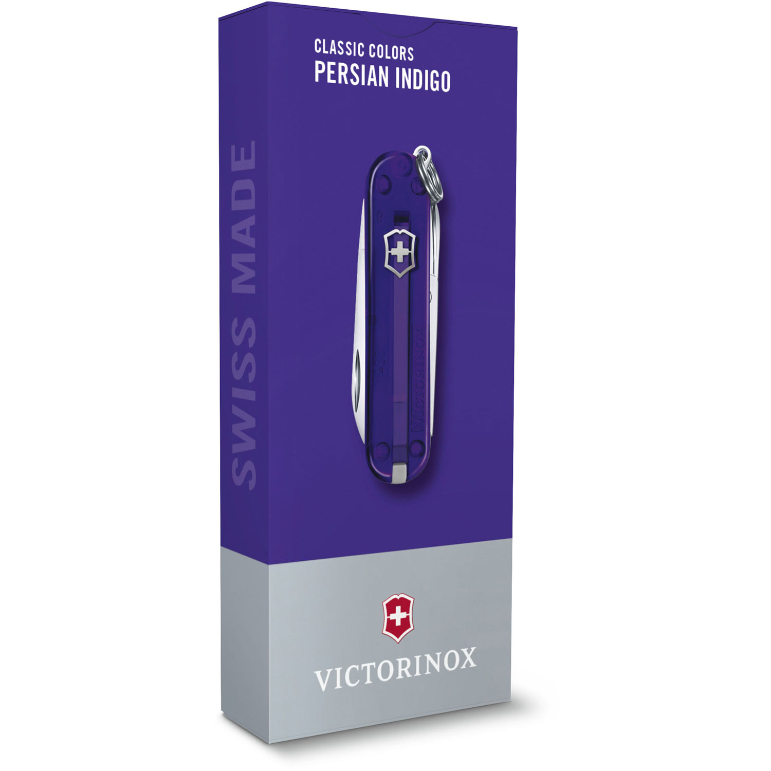 Victorinox Classic Colors Transparent Persian Indigo Victorinox Classic Colors Transparent Persian Indigo